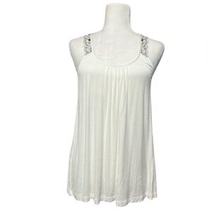 FLEUR’T Lace Strap Racerback Top S/M